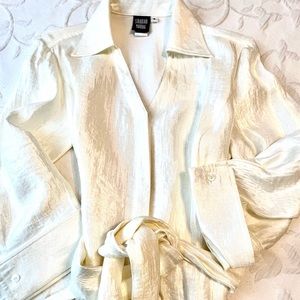 SHARON YOUNG size 6 blouse